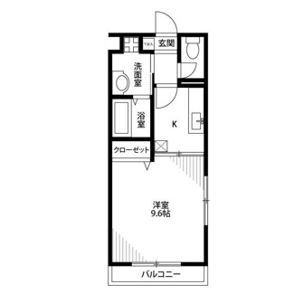 【間取り】 | アンプルール　フェールＫｕｎｉｔａｃｈｉ | 間取りです。
