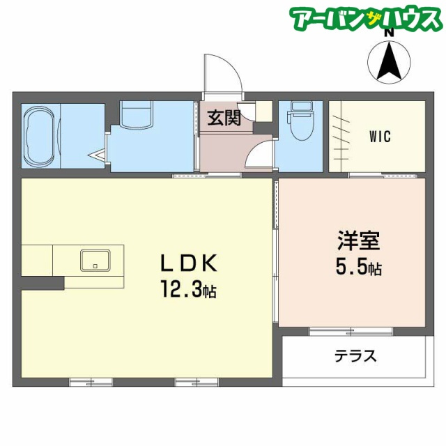 フローラルコートの間取り