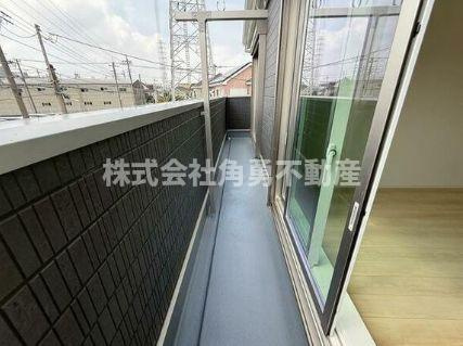 秦野市ひばりヶ丘第2　新築一戸建て　4号棟の内観：施工例|《施工例》バルコニー