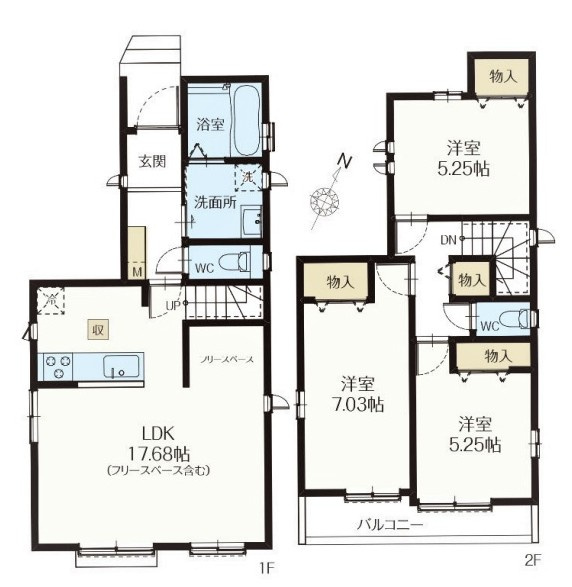 西東京市北町3丁目　全2棟　29-A号棟
