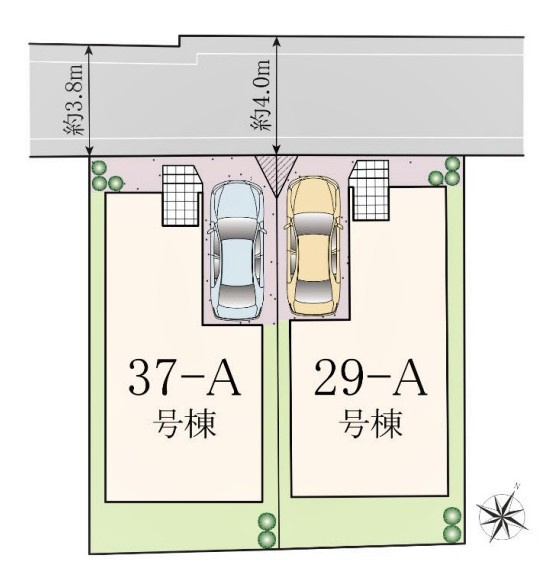 西東京市北町3丁目　全2棟　29-A号棟