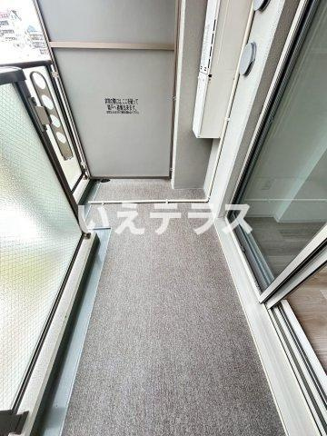 セレニテ兵庫エクラのバルコニー