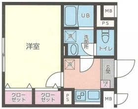 【間取り】 | ココキューブ日暮里公園 | 間取りです。