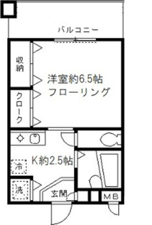 【間取り】 | ファインクレスト吾妻橋 | 間取りです。