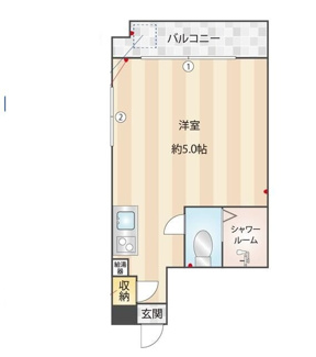 【間取り】 | ワコー本駒込マンション | 間取りです。