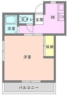 【間取り】 | 第一ジュネス倉田 | 間取りです。