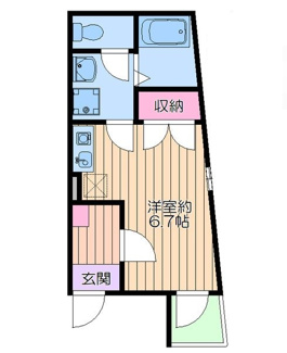 【間取り】 | エムワイ・ピュアⅠ | 間取りです。