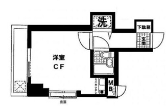 【間取り】 | 日興パレス南千住 | 間取りです。