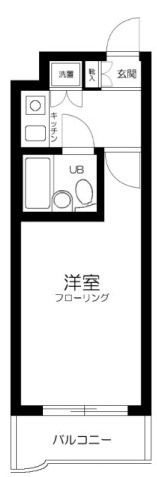日神パレス永福町の間取り|間取りです
