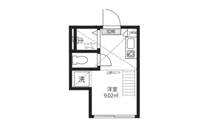 【間取り】 | QUQURI Kotakecho