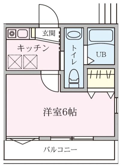 【間取り】 | 1Kの間取りです！