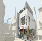 江古田駅 1分 Rootus Ekoda2(第142東京ビル) 1階 30.82坪 スケルトン		の画像