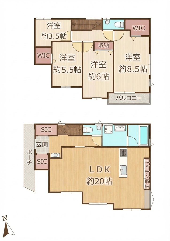 ＪＲ横浜線「中山」中古戸建の画像