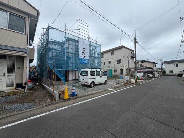 【前面道路含む現地写真】 | 前橋市朝倉町3丁目　新築住宅