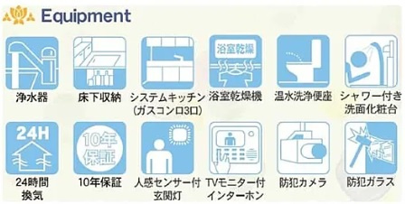 うるま市兼箇段　第3（全3棟）の設備|充実の設備♪
