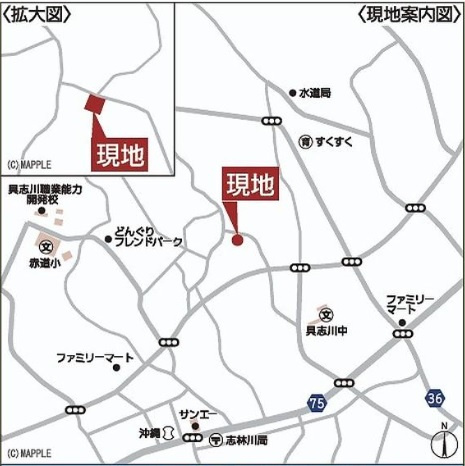 うるま市兼箇段　第3（全3棟）の地図|地図♪