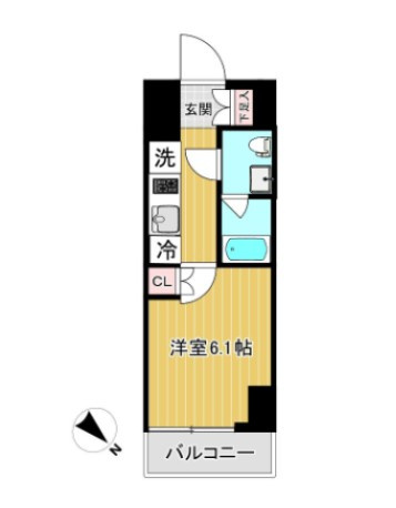 SHOKEN Residence新小岩の間取り