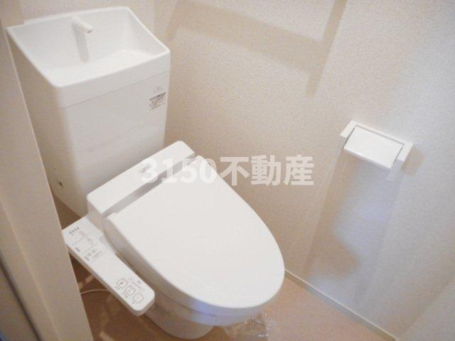 プルメリアのトイレ|清潔感のあるトイレです