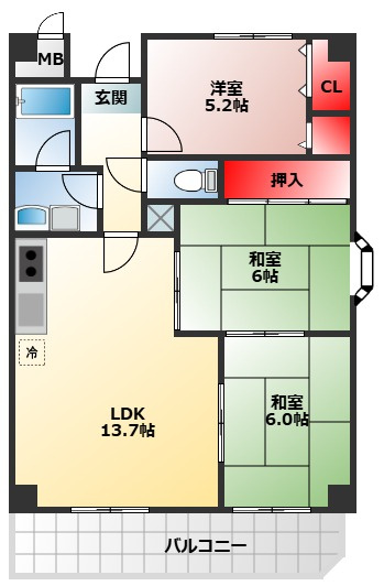 【間取り】 | ラピート15