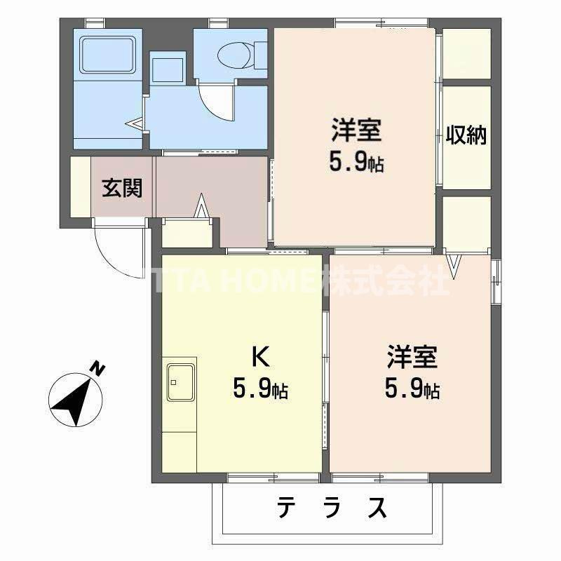 丹波篠山市糯ケ坪のアパート