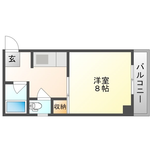 プレアール新屋敷の間取り