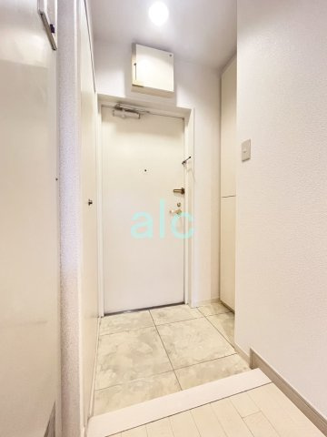 練馬区中村１丁目の賃貸マンションの玄関