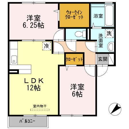 【間取り】 | エスポワールKⅣ