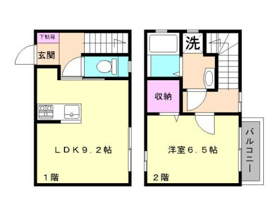 サンセール(サンセール)の間取り