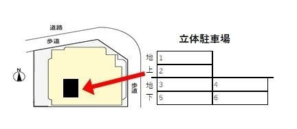 コスモ・ディエースの区画図