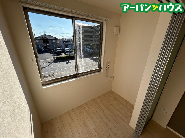 オータムめぐみⅢのバルコニー