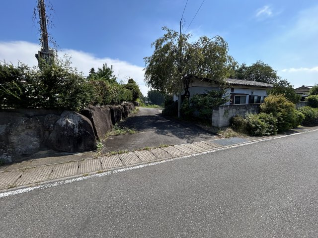 倉庫付売地　渋川市赤城町の外観