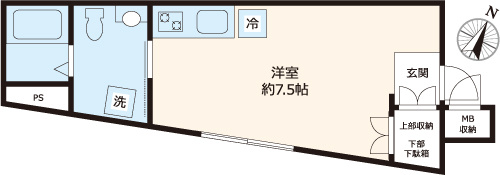 ココテラス東大前の間取り