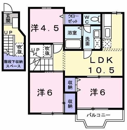 【間取り】 | シャンドフルール