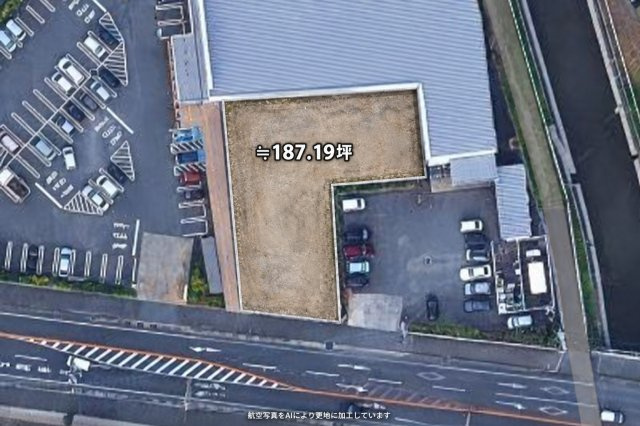 【事業用地】佐賀市巨勢町大字牛島の外観パース|■マックスバリュ巨勢店に隣接し、モラージュ佐賀も徒歩圏内。毎日のお買い物に便利な、生活利便性の高い立地です。
