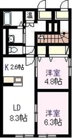 フォレスト長束の間取り