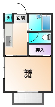 小平市鈴木町２丁目のアパートの間取り