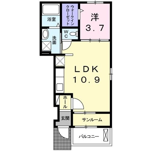 【間取り】 | アンジュー