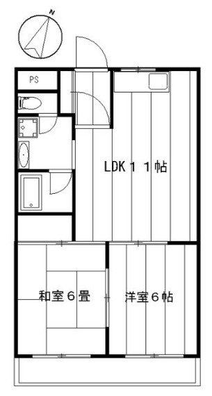 ドミール８８の間取り