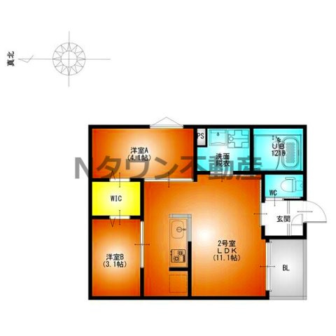 【間取り】 | REGALEST草薙町 | 間取りです。