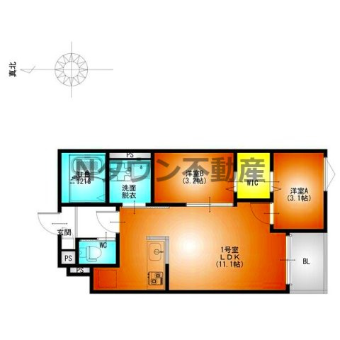 【間取り】 | REGALEST草薙町 | 間取りです。