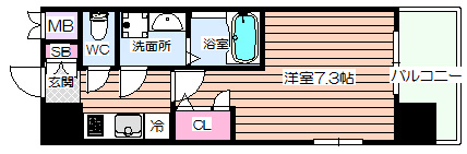 【間取り】 | レジュールアッシュ梅田WEST GATE