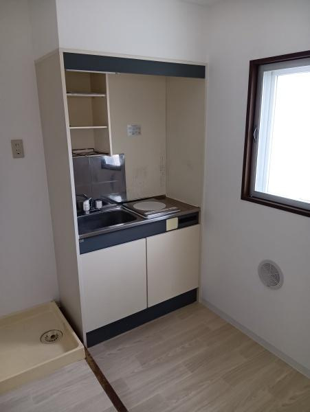 練馬区南大泉４丁目の賃貸マンションのキッチン|IHコンロのキッチンはお掃除もらくちんです♪