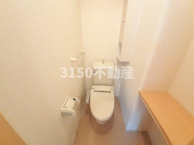 ミッドランドグレイスのトイレ|落ち着いたトイレです