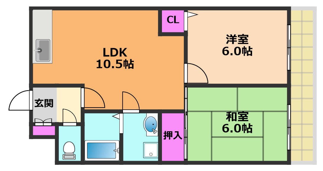 エルブクールの間取り