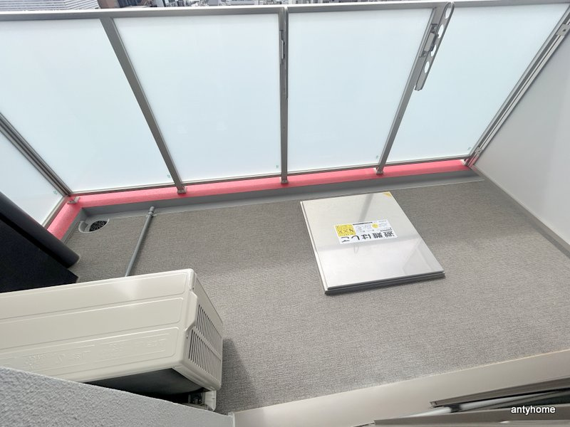 セレニテ蒲生四丁目駅前アリエ　仲介手数料無料のバルコニー