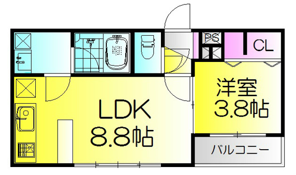 ローザハイム通町　東棟