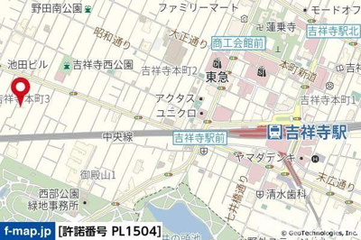 【地図】 | ソルナクレイシア吉祥寺本町