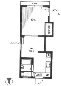 【間取り】 | リバティハウス南中野