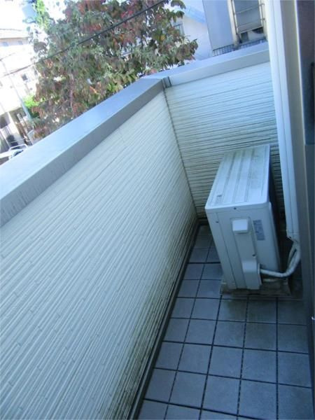シャトン柿木坂のバルコニー