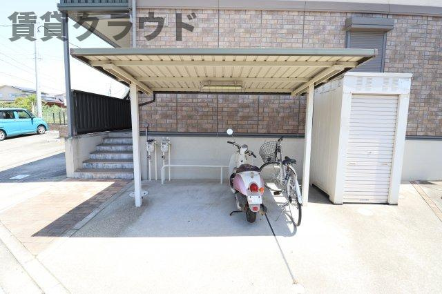 センプレヴェルデのその他共用部分|駐輪場